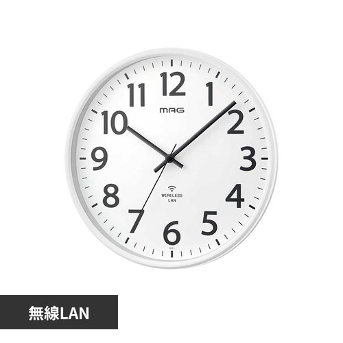 MAG 無線LANアナログ掛時計シグナルキーパー_0