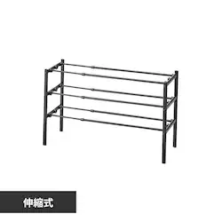 LIV PLUS Quick Lock �L�k���V���[�Y���b�N 3�i �u���b�N NY-361