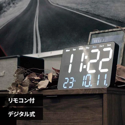 SLOWER LED CLOCK Viento ALUMINUM SLW402_0