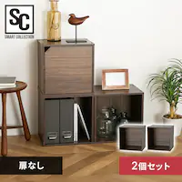 �y2�Z�b�g�z�L���[�u�^�J���[�{�b�N�X �I�[�v���^�C�v QR�{�b�N�X PCQB35 �u���E���y�v���U�Z���N�g�z