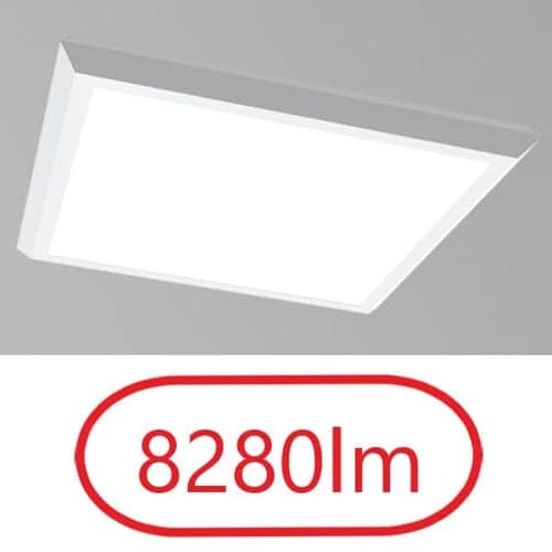 ベース照明 直付型 □680 調光対応 IRLDBL-90CL-W-SQ68 ホワイト