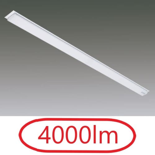 ラインルクス 埋込型Cチャンネル回避型 40形 　LX190F-40N-CH40-W90　