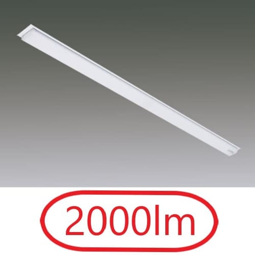  ラインルクス 埋込型Cチャンネル回避型 40形 　LX190F-20N-CH40-W90　