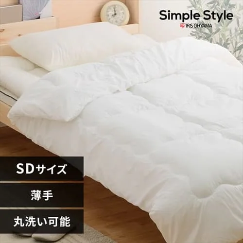 【50%OFFクーポン】掛け布団 セミダブル 薄手 FSUK-SD_0