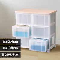 �`�F�X�g 6�i ���[�{�b�N�X �^���X �E�b�h�g�b�v�`�F�X�g CCW-626 �z���C�g�^�y�A�[