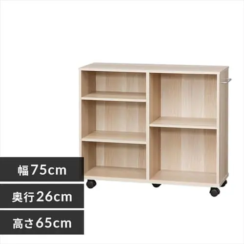 収納カート SYR-7526 ナチュラル K226668
