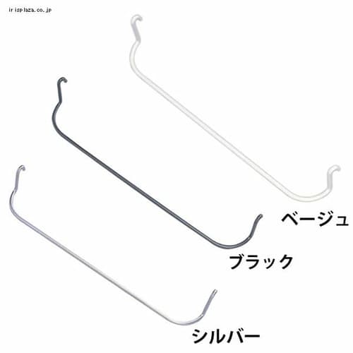  メッシュパネルフックワイド　MPA-FW　シルバー・ベージュ・ブラック