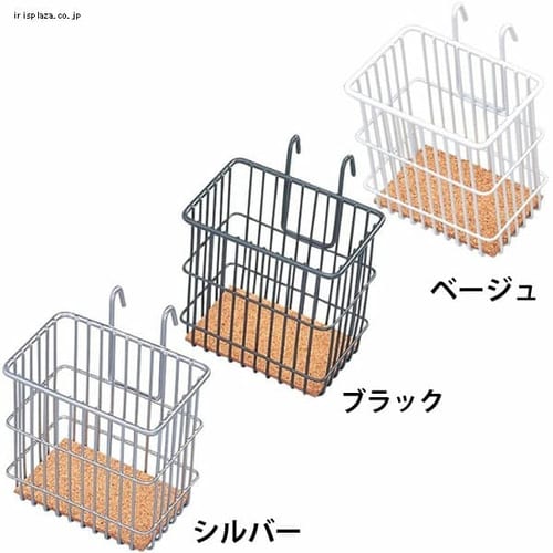 【クリックで詳細表示】メッシュパネル小物入れ 大 MPA-B12 シルバー・ベージュ・ブラック    メッシュパネル用の小物入れです。文具の収納などに便利な縦型の小物入れです。