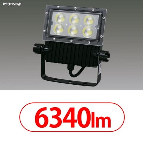 屋外LED照明 角型投光器63W IRLDSP63N2-M-BK　ブラック