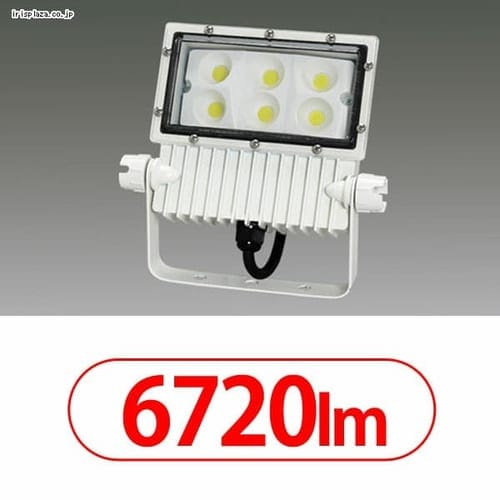  屋外LED照明 角型投光器63W IRLDSP63N2-W-W　ホワイト