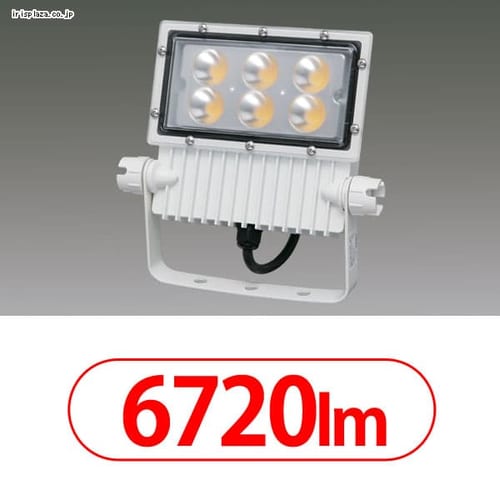  屋外LED照明 角型投光器63W IRLDSP63N2-W-BK
