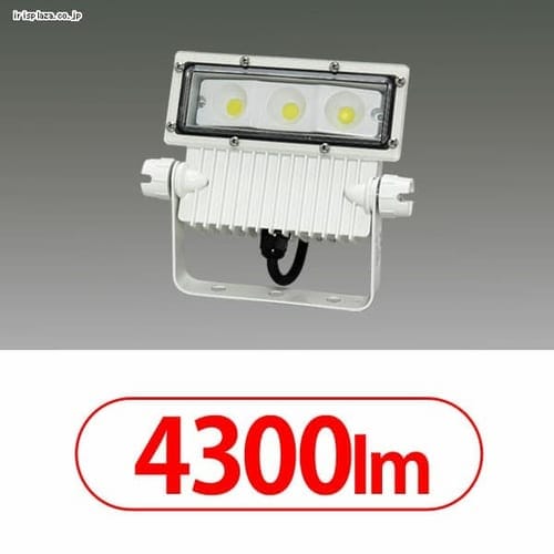  屋外LED照明 角型投光器37W IRLDSP37N2-W-W　ホワイト