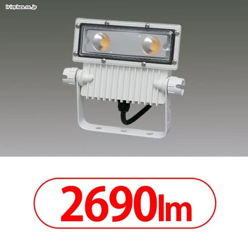  屋外LED照明 角型投光器25W IRLDSP25N2-M-W