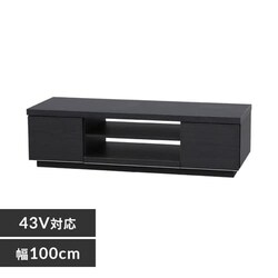 �y�󂠂�z�e���r�� 100cm  BAB-100 �{�b�N�X�^�C�v �u���b�N�I�[�N