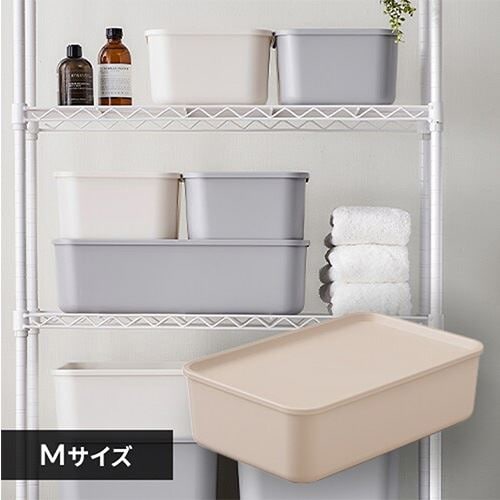 ハンドメイド　２点セットBOX特大サイズ (ナチュラル) K288499.jpg