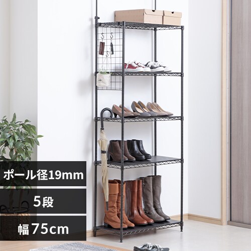 y󂠂zX`[bN 75cm 5i J[^bN Ebh{[ht CMM-75185B ubN_0