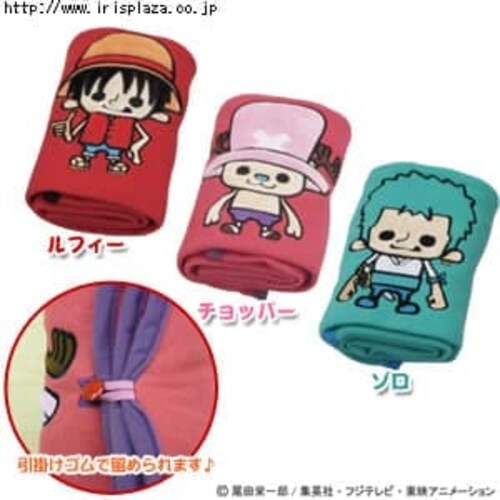 【ONE PIECE(ワンピース)】くるくるブランケット OKB-7095・OKB-7095・OKB-7095 ルフィーIA・チョッパーIA・ゾロIA_0