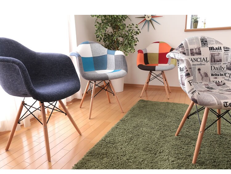 シェルチェア 木脚 DN1002D・DN1002