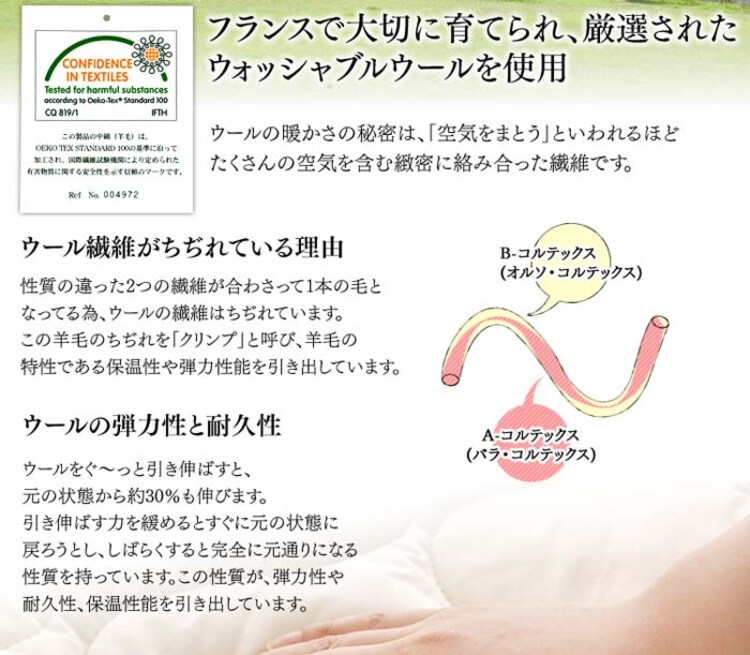 ベッドパットSL/10BP850-SIRアイボリー