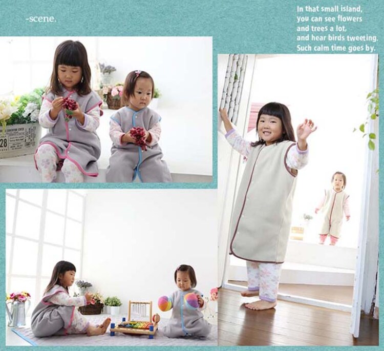 クリアグローブ マイクロフリース キッズスリーパー 80-100cm MFKSP-8010 全4色