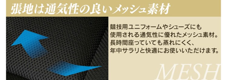 170°リクライニング ミドルバック  HLC-0852L-1 