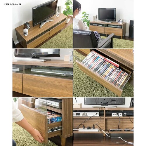 テレビラック 120cm ブラウン IR-TV-002 _1