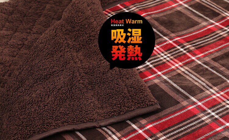 トリプルウォームダブルマイクロファイバーフランネルシープ調ボアHeatWarm吸湿発熱機能アルミシート入り寝具静電気抑制秋冬冬用J.ATripleWarmわた入りブランケットDメルクロス 