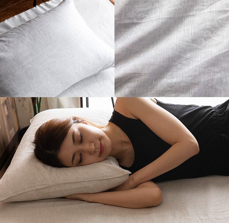 リネン100%枕カバー PLPCV-4363 全2色