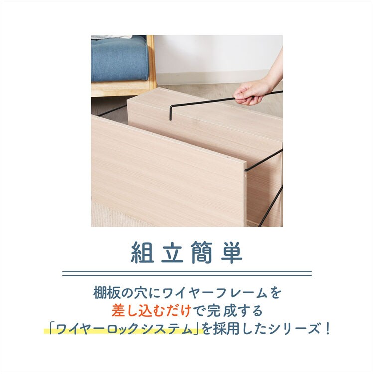 EZBOワイヤー TVラック