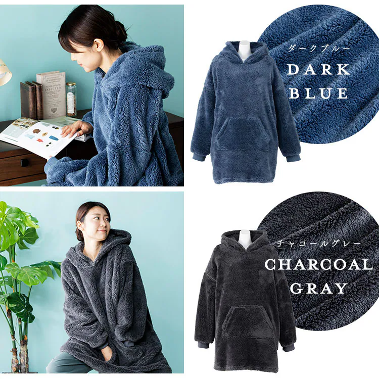 マイクロミンクファー・プルオーバー85cm丈 MFPO-01