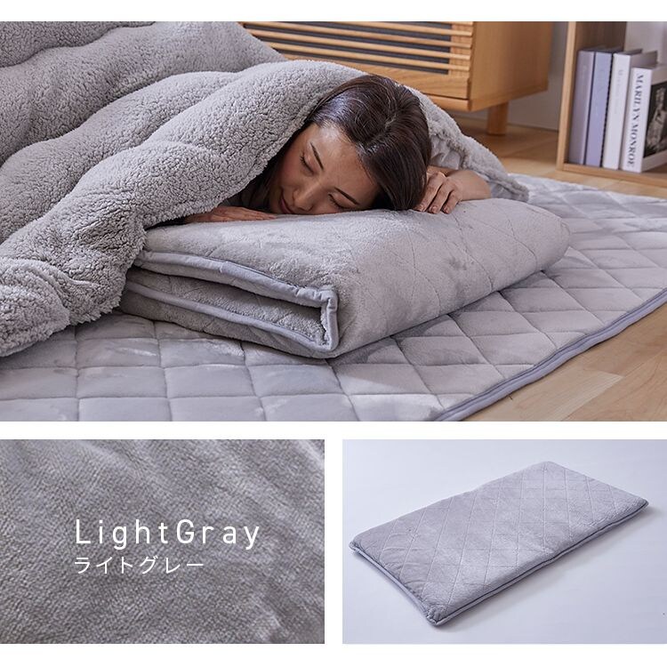 クッション5層構造なめらかフランネル節電エコ静電気防止低ホルム洗えるフランネルごろ寝クッション68×120