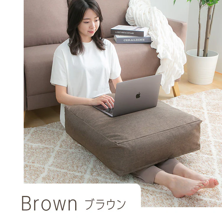 クッションになる 布団収納ケース 四角(大) 全4色【プラザセレクト】