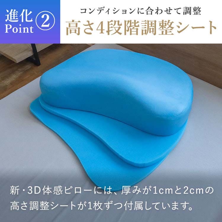 新BlueBlood 3D体感ピロー 040-0228 【プラザセレクト】