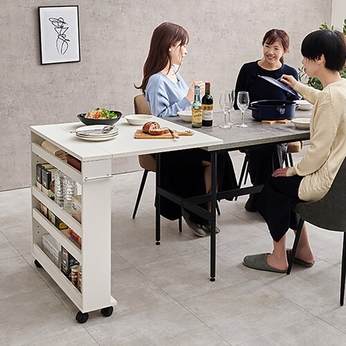 �o�^�t���C�e�[�u�� RT-1805WH �z���C�g�i�V��75cm�j_1