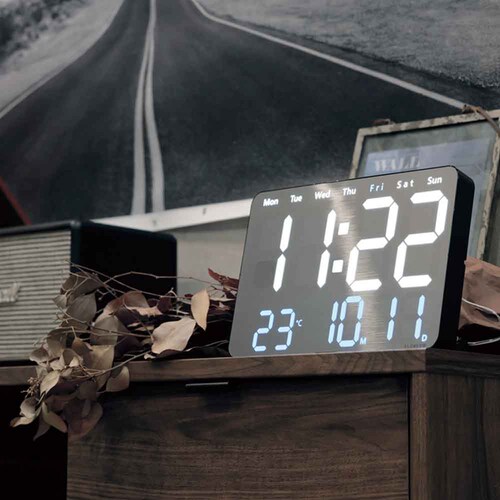 SLOWER LED CLOCK Viento ALUMINUM SLW402_1