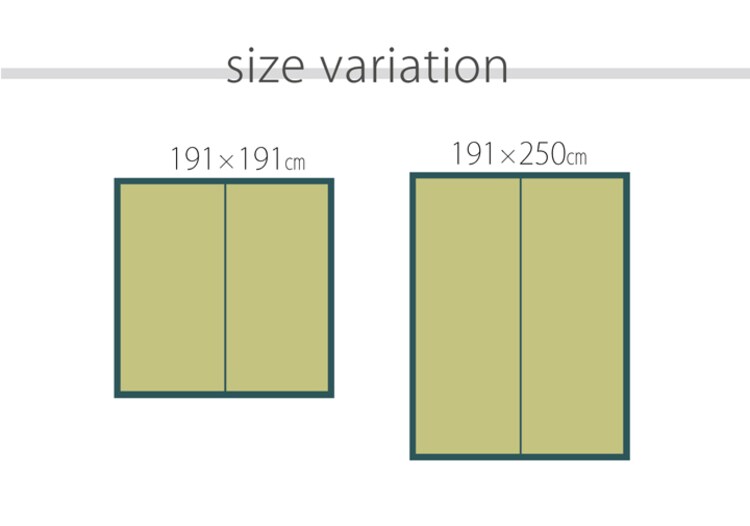 い草ラグ 国産 ラグ カーペット 『いろは』