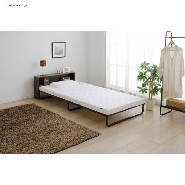 ベッド シングル パイプ 棚付き FMB-SB K250254│アイリスオーヤマ公式
