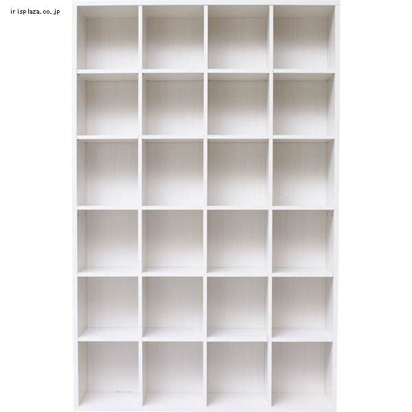 本棚 大容量 ブックシェルフ BKS-1812 オフホワイト K250490