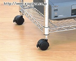 2個セット】 メタルラック キャスター MR-5C (ポール直径25mm