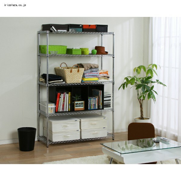 【クリックで詳細表示】メタルラックMR-9018DJ＋キャスターセット【アイリスプラザオリジナル】