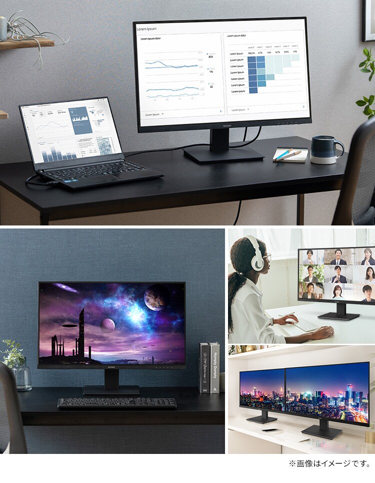 【訳あり】液晶ディスプレイ 27インチ LUCA ILD-D27FHD-B1