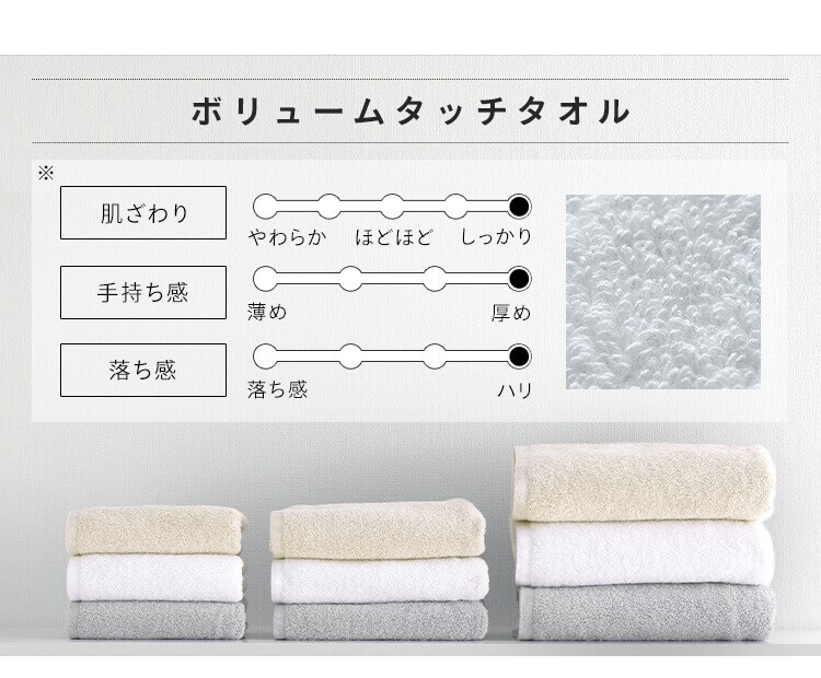 【4枚セット】今治製 ビックフェイスタオル BFT-2 アイボリー11
