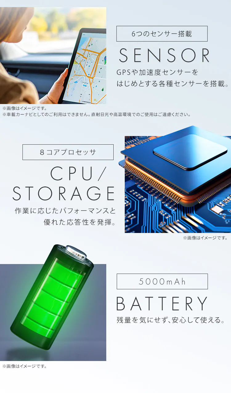 タブレット 8インチ 軽量 64GB メインメモリ4GB 8コア LUCA TE084M4V1-B ブラック1