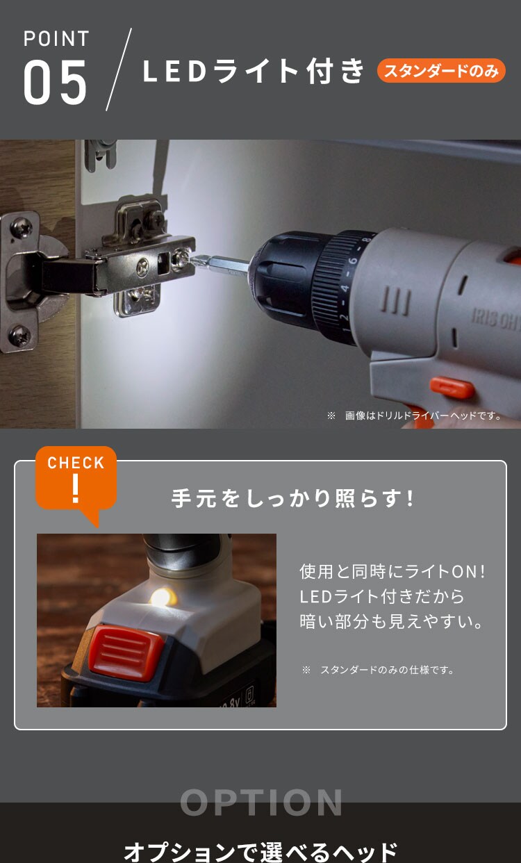 ★新商品★ マルチギア 充電式インパクトドライバーセット 10.8V PJM10INS サンドベージュ6
