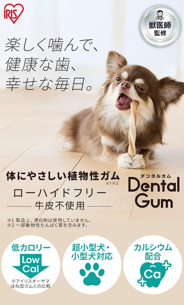 【お試し価格！】獣医師監修  スティックデンタルガム チキン風味 DGC-6  犬 歯磨き デンタルケア0