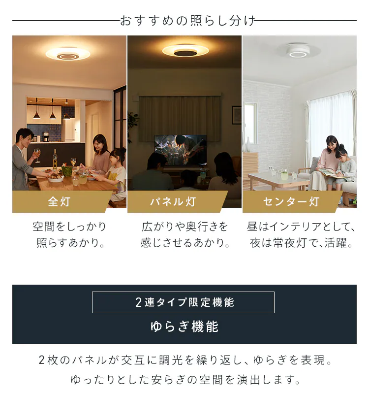 LED シーリングライト パネルライト 12畳 調光 調色 工具・工事不要 リモコン付き 5年保証 CEA-A12DLP-N 9