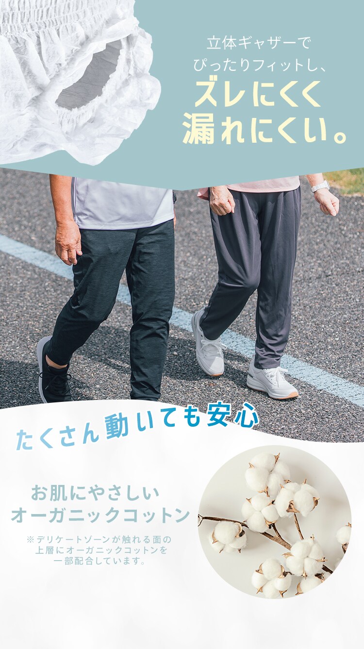リフィール 快適下着 薄型パンツ SSサイズ 24枚入 NAD-SS24-42