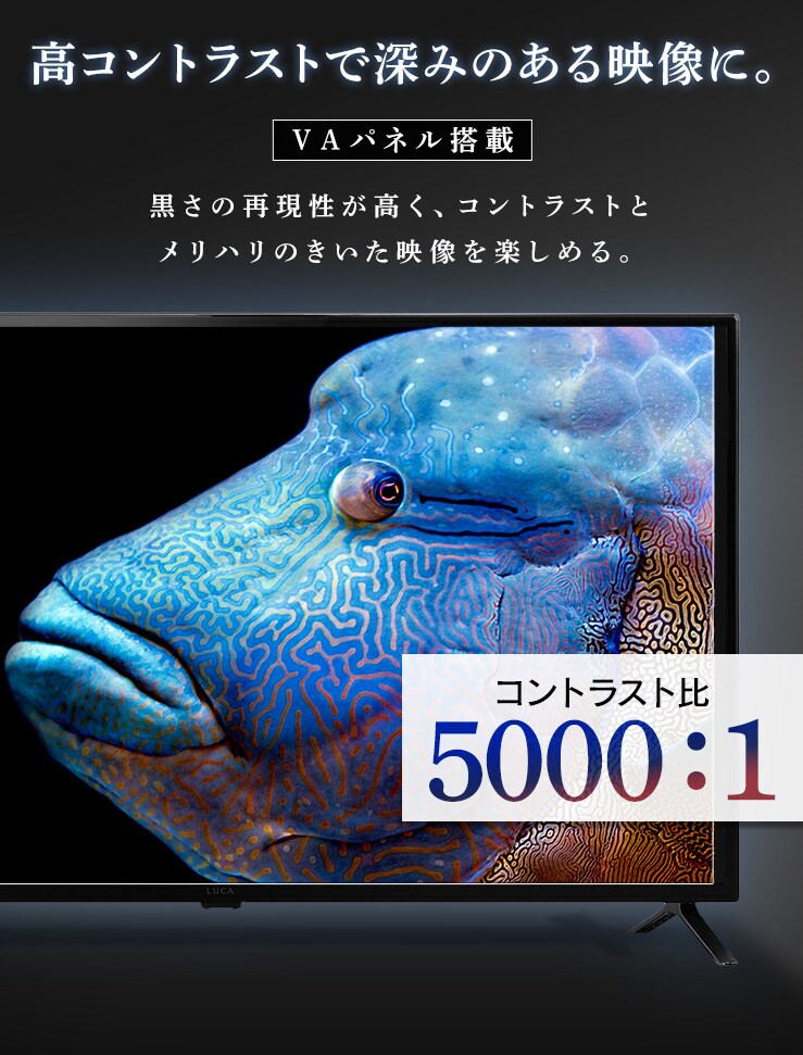 LUCA 液晶テレビ 40V型 LT-40FSX-F1 110559 │アイリスオーヤマ公式