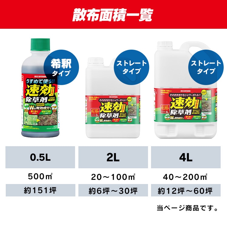 速効除草剤4L WSJ-4L 5