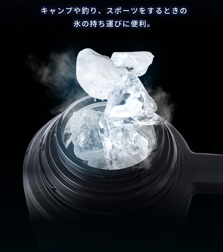 【10％OFF】真空断熱マグボトル 最大80時間保冷 /最大60時間保温 1900ml HSB-19001